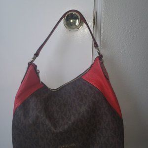 Michael Kors Red / Brown Med size